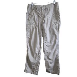 The North Face Women's Cargo Pants Gray Outdoors Size 8 Short
